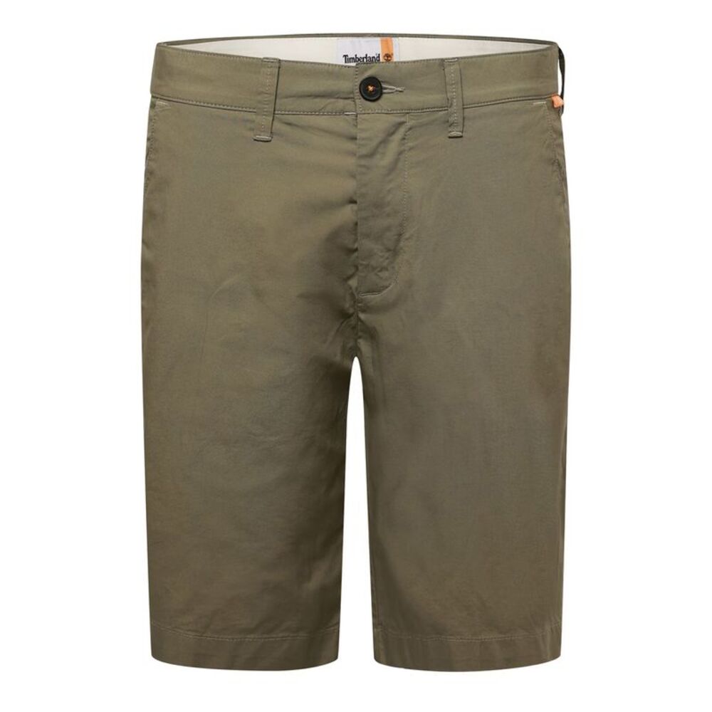 Timberland Mens Topsfield Poplin Chino Shorts / Earth